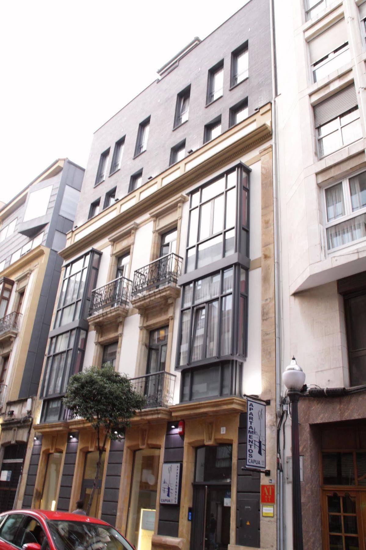 Apartamentos Capua Gijón Dış mekan fotoğraf